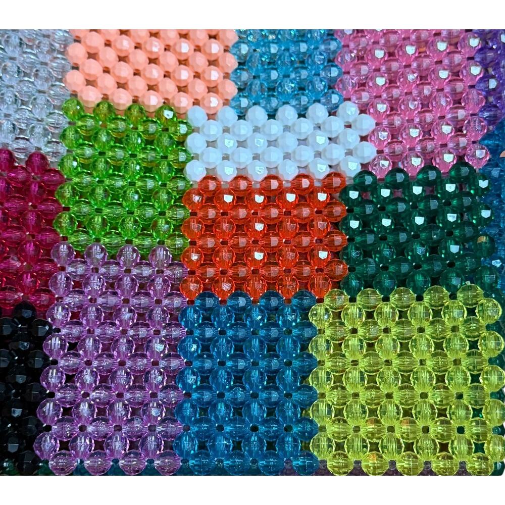 Susan Alexandra Ash Bag Handmade From Over 1500 Beads 1970 Inspired Vintage - Picture 2 of 11